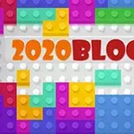 Värikkäitä rakennuspalikoita, joiden keskellä lukee 2020 BLOCKS