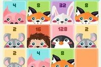 2048 Söpöysversio on HTML5-taitopeli