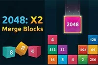 Yhdistelmä klassista 2048-peliä ja Tetristä