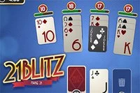21 Blitz on strateginen korttipeli, jossa on joitakin Black Jackin sääntöjä.