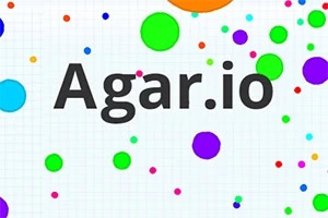 Agar.io Tekstissä lukee Agar