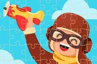 Lentokonepeli on hauska online-palapeli
