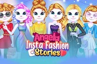 Tervetuloa Angela Insta Fashion Stories -peliin