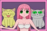 Avaa silmäsi söpöön anime-maailmaan Anime Girls Dress Up -pelissä