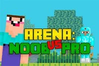 Tervetuloa Noob vs Pro: Reaaliaikainen Moninpeliareenataistelu!