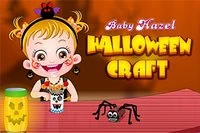 Hurraa! Baby Hazelin koulussa vietetään Halloween-askartelupäivää