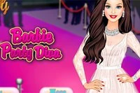 Tänään on suuri ensi-ilta Hollywoodissa. Barbie Party Diva -peli.