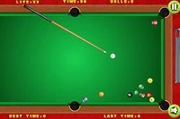 Valitse 8-pallo tai Straight Pool, pussita pallosi ja voita!