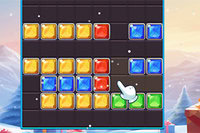Block Puzzle Frozen Jewels on jouluaiheinen palapeli