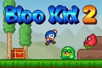 Bloo Kid 2 on 2D-tasohyppelypeli retrotyylillä ja pikseligrafiikoilla