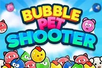 Bubble Pet Shooter on arcadepeli, jossa poksautat värikkäitä kuplia