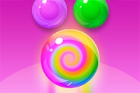 Sokerisen hupimaailman Bubble Shooter Candy 3