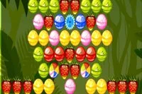 Bubble Shooter Fruits Candies on klassinen kuplapeli, jossa on uusia esineitä