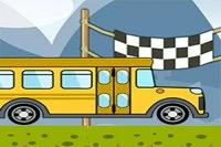 Aja ylös ja alas mäkiä bussillasi