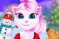 Tervetuloa Cat Girl: Jouludekorointipeliin