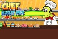 Ole oikea kokki hauskassa Chef Right Mix -pelissä