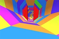 Color Tunnel on nopeatahtinen väistelypeli, innoittajana Run 3