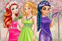 Kolme prinsessaa pukeutuu kevään uusien värien inspiroimina