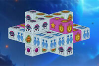 Yhdistä samanlaiset kuutiot 3D-palapelissä