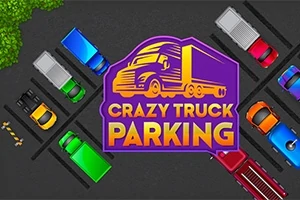 Lavalla näkyy pysäköityjä värikkäitä ajoneuvoja parkkipaikalla sekä keskellä iso violetin ja keltaisen sävyinen logo