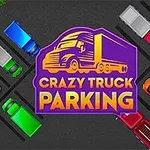 Lavalla näkyy pysäköityjä värikkäitä ajoneuvoja parkkipaikalla sekä keskellä iso violetin ja keltaisen sävyinen logo
