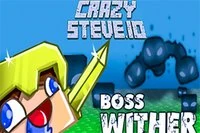 Crazy Steve io -peli luotiin hauskanpitoon ja nopeisiin taisteluihin
