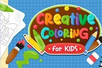 Tässä HTML5-pelissä Creative Coloring värität erilaisia söpöjä kuvia