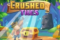 Pudota laatat ja saavuta tavoitteet pelissä Crushed Tiles.