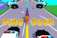 Juokse nopeasti lemmikkidinosauruksesi kanssa Dino Rushissa!