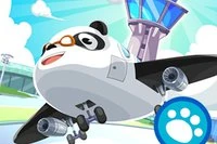 Aika matkustaa Dr. Panda Lentokentällä!