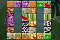 Mahjong link villien kuvioiden viidakkosafarille