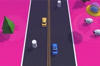 Vältä esteitä ohjatessasi kahta autoa yhtä aikaa