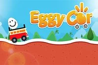 Eggy Car on esteetön mäkiautoilupeli, jossa autossa on muna
