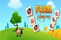 Yhdistä kaikki samanlaiset laatat Farm Mahjongissa!