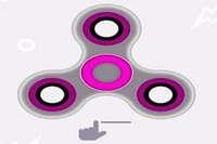 Pyöritä, kerää kolikoita ja osta uusia fidget spinner -leluja