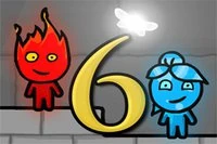 Taianomainen seikkailu alkaa Fireboy & Watergirl 6: Fairy Tales -pelissä