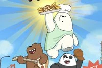 We Bare Bears-karhut tekevät ranskalaisia perunoita tässä online-pelissä