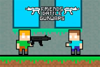 Kaverit Battle Gunwars on hauska tasohyppelypeli kahdelle pelaajalle