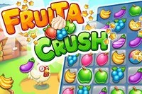 Hedelmärikas match3-peli odottaa sinua Fruita Crushissa