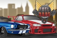 Jännittävää kilpa-ajoa Fuel Rage -pelissä