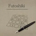 Kynä on ruudukon päällä, jossa on numerot ja teksti Futoshiki taustalla
