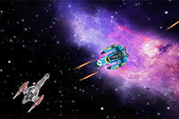 Ohjaa tähtihävittäjäsi läpi luotimyrskyn ja vihollisalusten