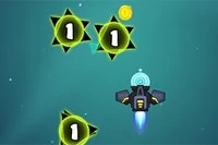 Galaxy Attack: Virus Shooter on retro lentoammuntapeli