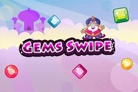 Gems Swipe on HTML5-yhteensopiva match-3-peli