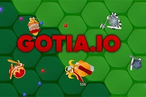 Vihreällä hunajakennotaustalla on punainen teksti GOTIA