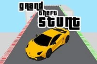 Saavuta maaliviiva ajoissa luksusautollasi pelissä Grand Theft Stunt