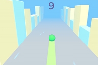 Koe rajaton hauskuus Green Ball -pelissä, jännittävässä 3D-esteiden