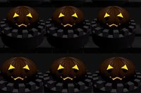 Halloween-tyylinen muistipeli