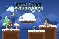 Iced Land Adventure on seikkailualusta-peli