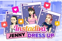 Aika pukea Jenny hauskassa pukeutumispelissä